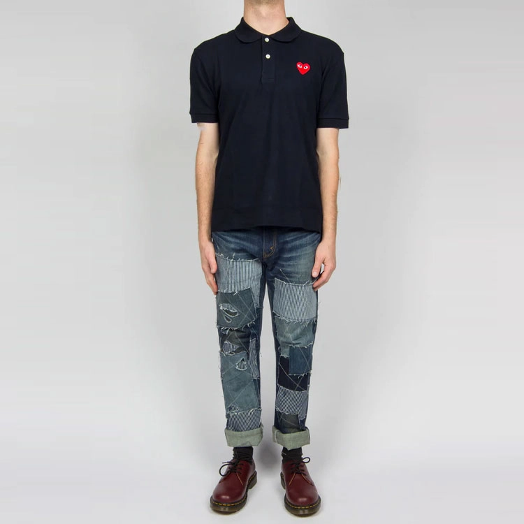 CDG Play Heart Polo