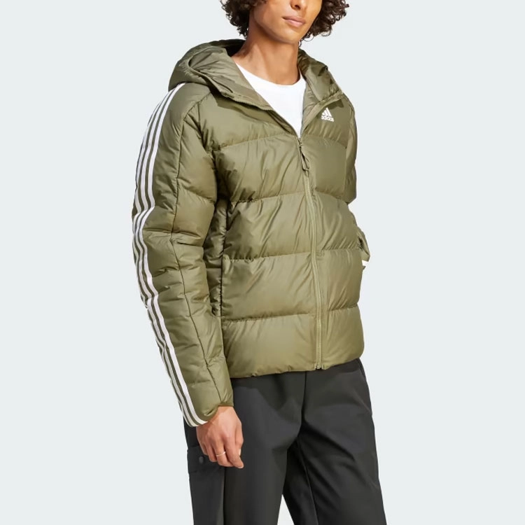 adidas Essentials Midweight Down Hooded Jacket