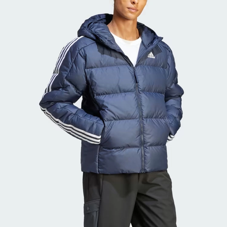adidas Essentials Midweight Down Hooded Jacket
