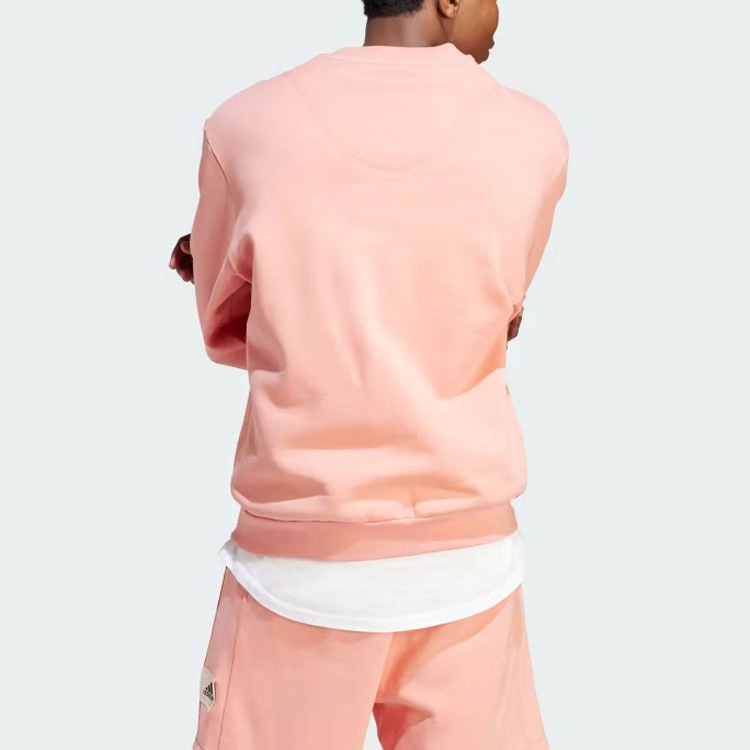 adidas Lounge Fleece Sweatshirt Logo