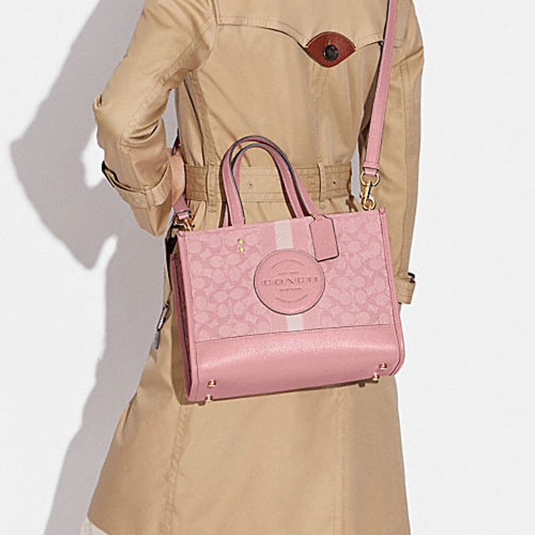 COACH Dempsey 30 Logo Tote
