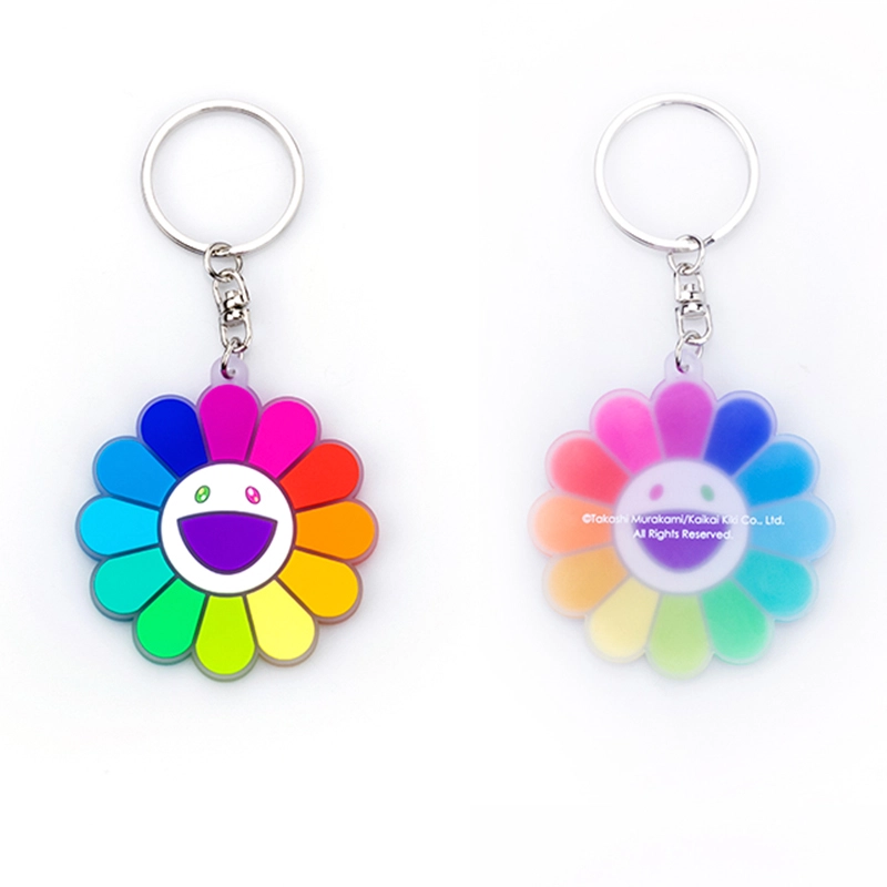 Takashi Murakami Kaikaikik FLOWER RUBBER KEYRING 5.5cm