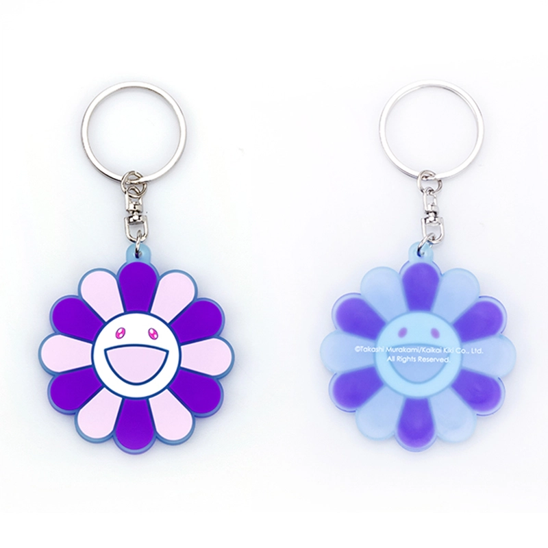 Takashi Murakami Kaikaikik FLOWER RUBBER KEYRING 5.5cm