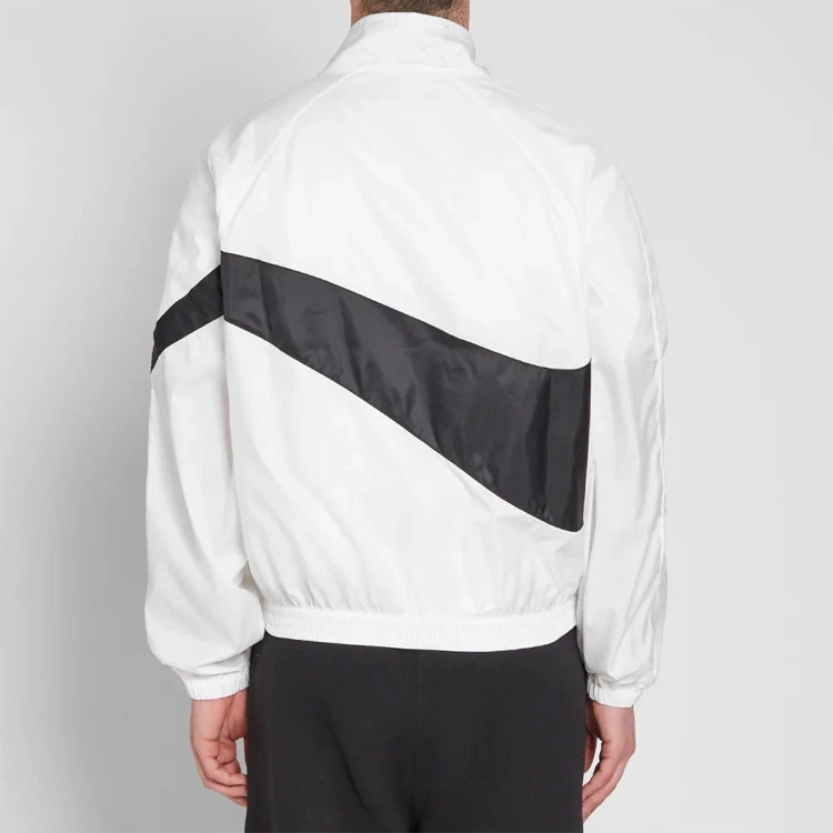 Nike Lab Heritage Jacket White Black BIG SWOOSH Logo