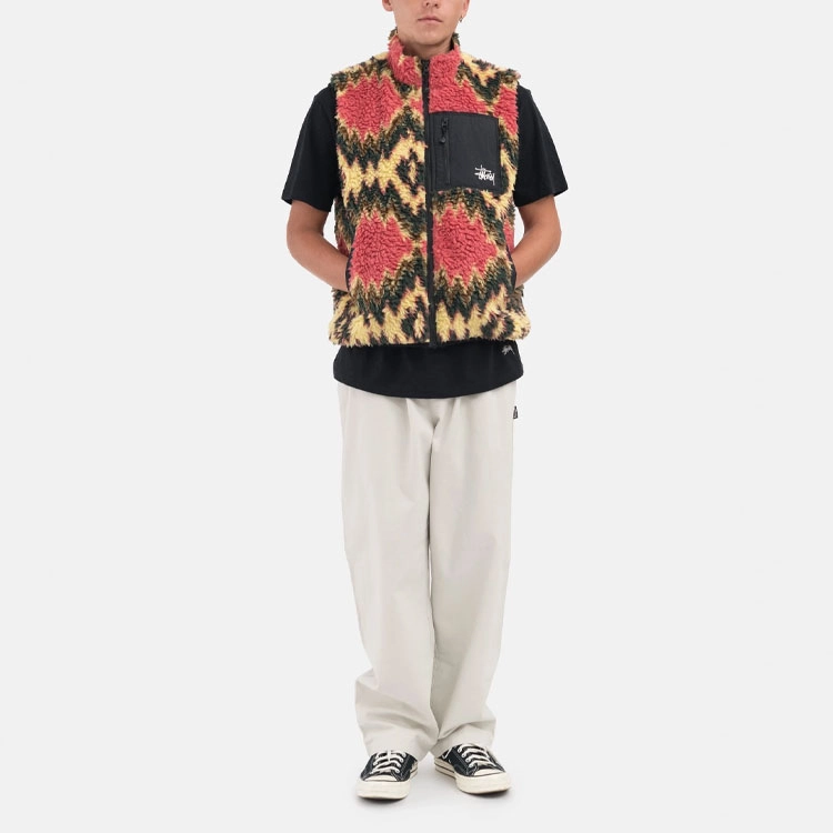 Stussy FW21 Fillmore Sherpa Vest