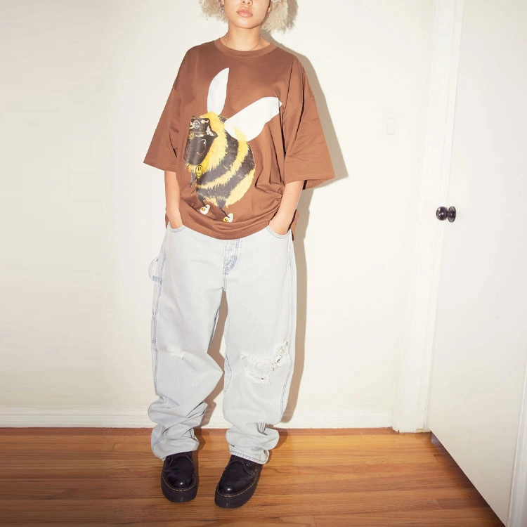 Drew House SS22 Bizzy Ss Tee Brown T