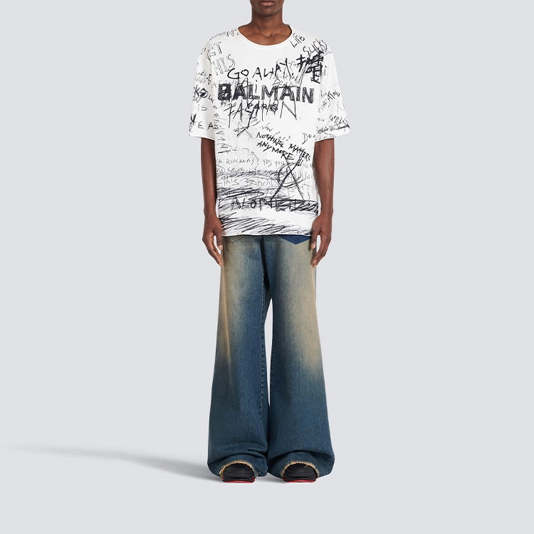 BALMAIN FW22 LogoT