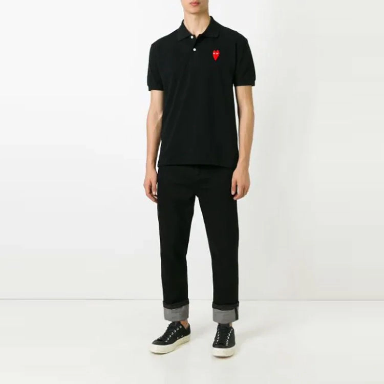 CDG Play Heart Polo