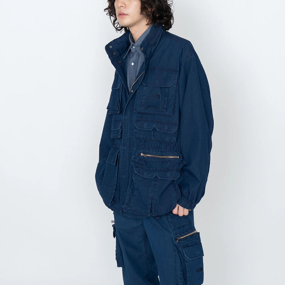 THE NORTH FACE PURPLE LABEL Indigo Field Jacket Logo