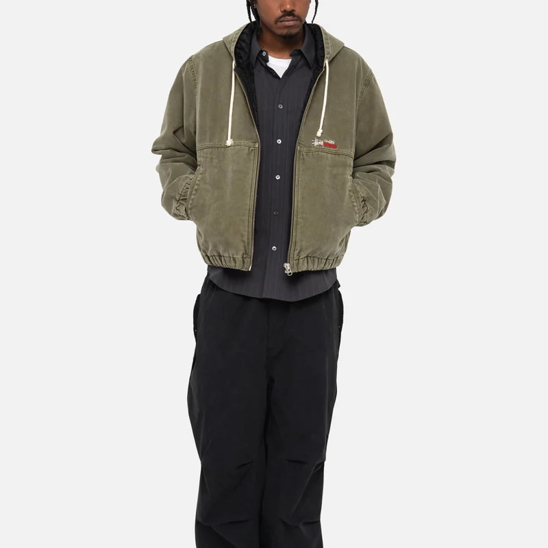 Stussy FW23 WORK JACKET INSULATED CANVAS