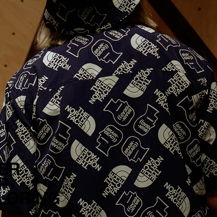 THE NORTH FACE x Brain Dead 76 Boxy Ss Mountain Shirt