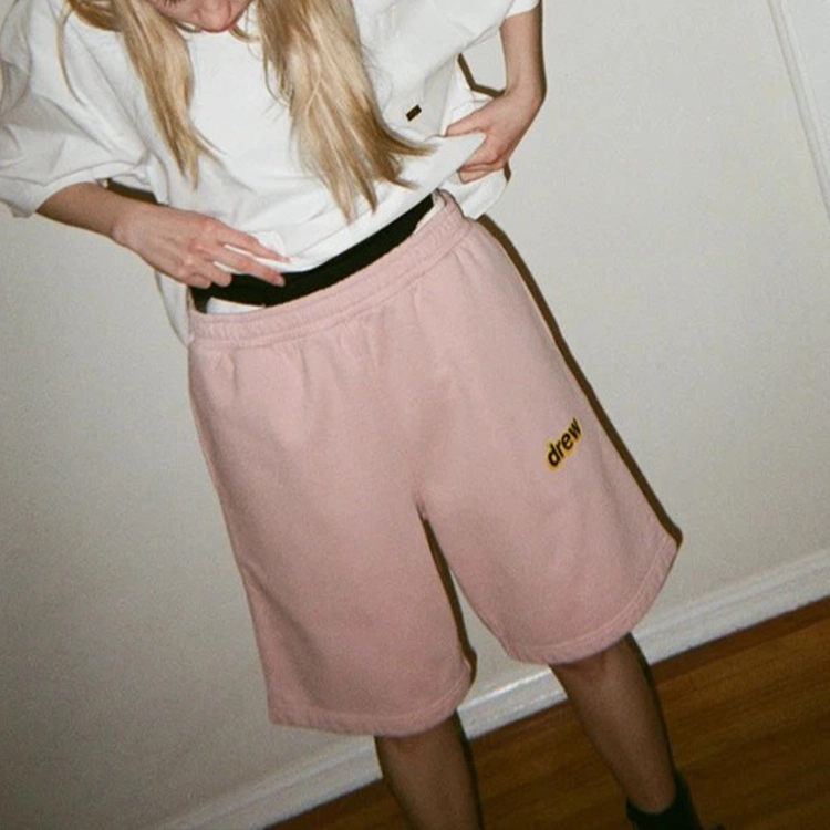 Drew House Secret Sweatshort Dusty Rose logo