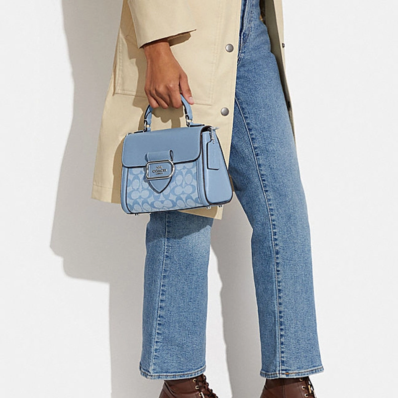 COACH Morgan 21 chambray