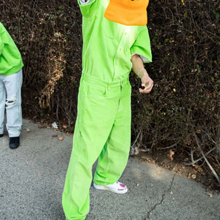 Drew House SS22 Corduroy Carpenter Pant Lime