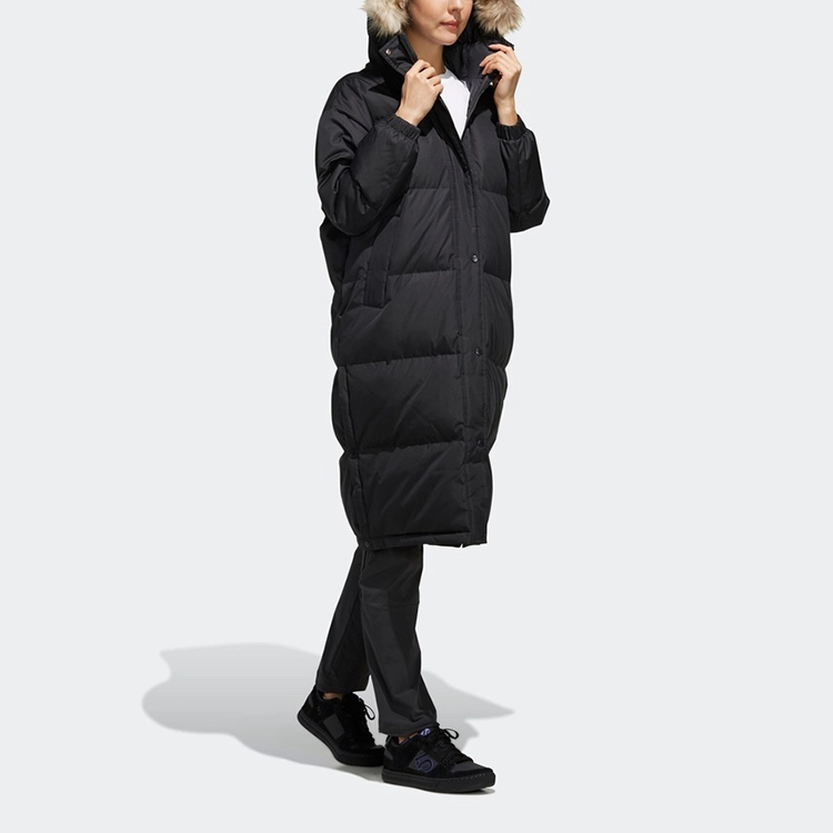 adidas W Fur Long Down