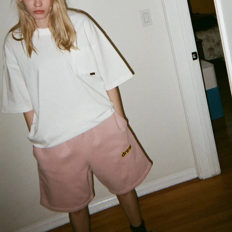 Drew House Secret Sweatshort Dusty Rose logo