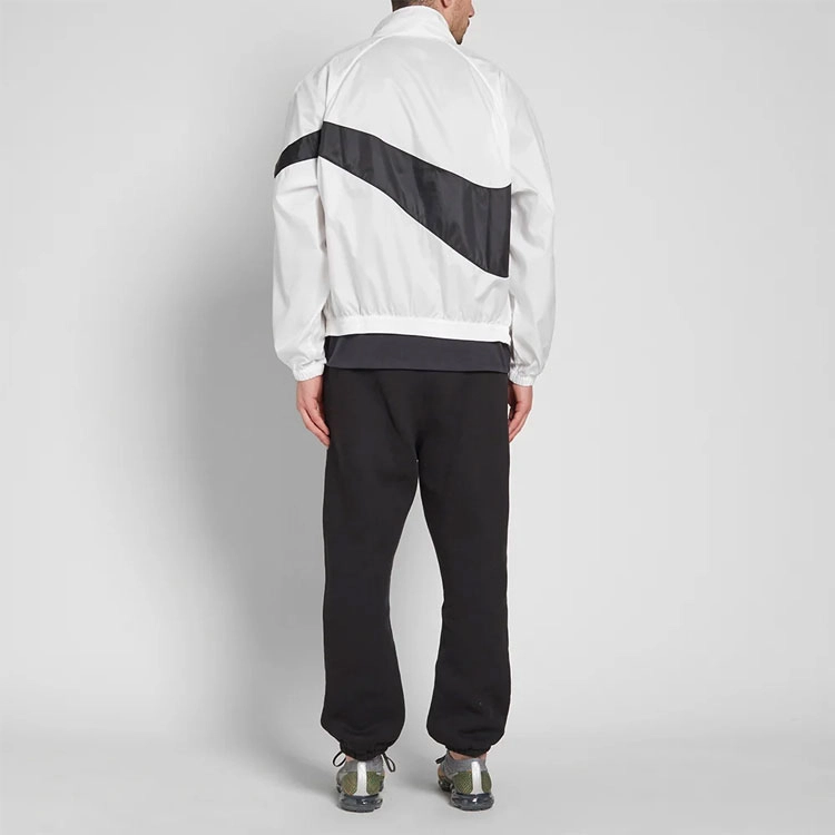 Nike Lab Heritage Jacket White Black BIG SWOOSH Logo
