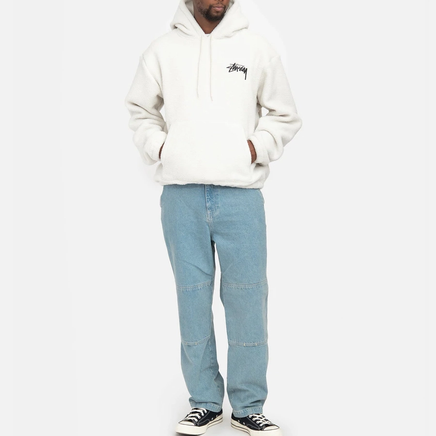 Stussy SS22 Bronson Sherpa Hood logo