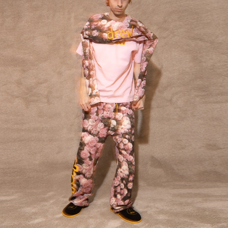 Drew House SS22 Secret House Sweatpant Roses