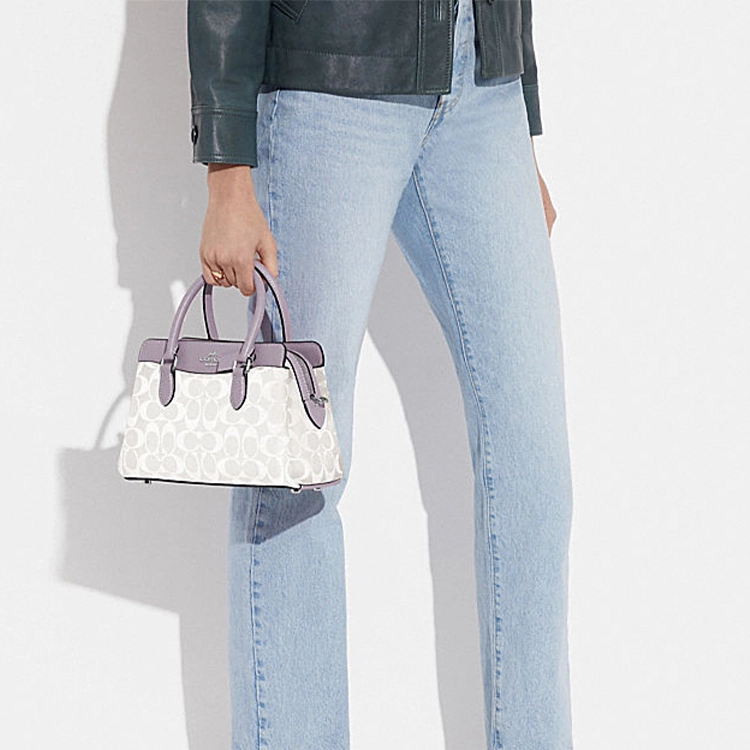 COACH Darcie 26 Logo PVC Tote
