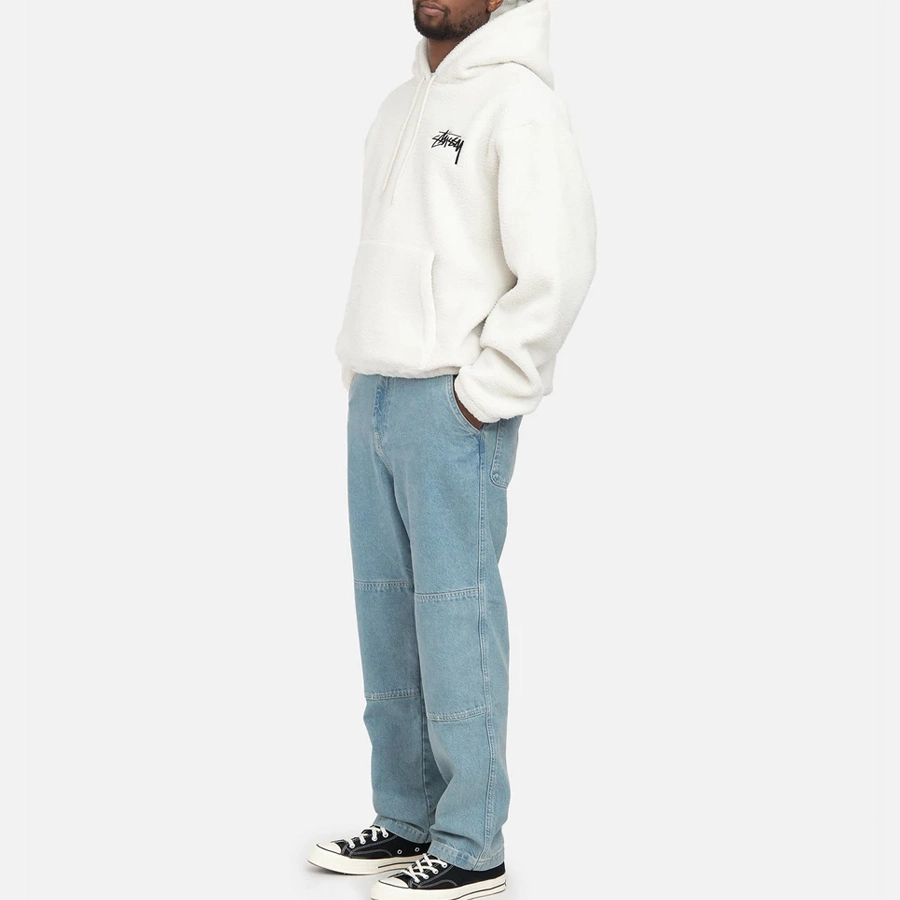 Stussy SS22 Bronson Sherpa Hood logo