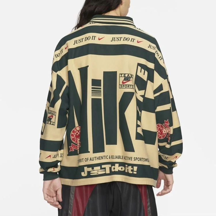 Nike x Cactus Plant Flea Market Flea Long-Sleeved Polo LogoPolo