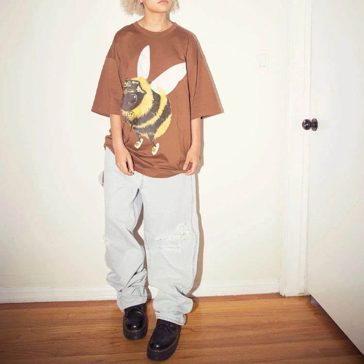 Drew House SS22 Bizzy Ss Tee Brown T