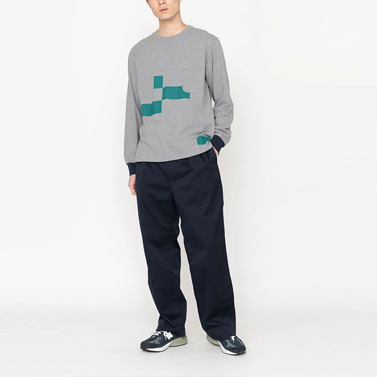 nanamica SS22 Double Pleat Wide Chino Pants