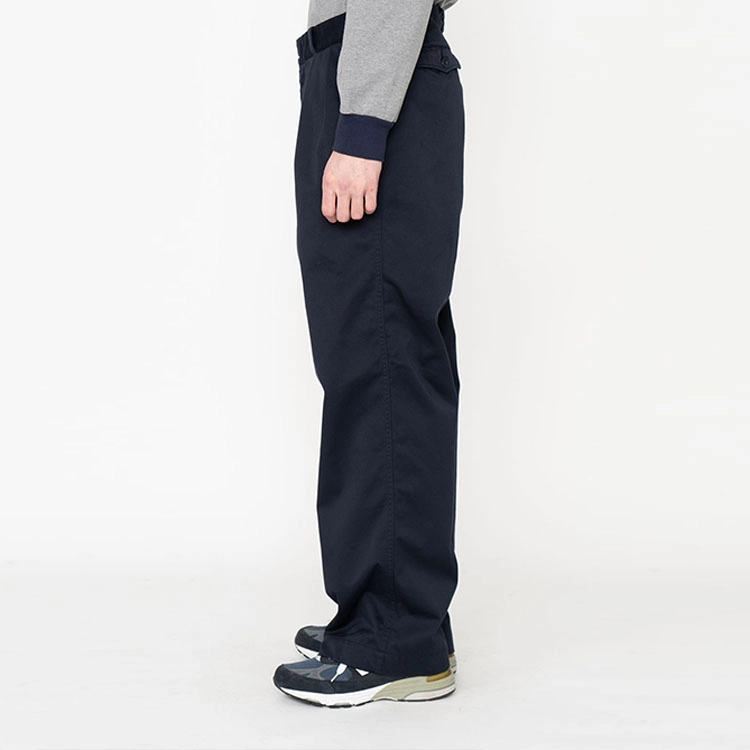 nanamica SS22 Double Pleat Wide Chino Pants