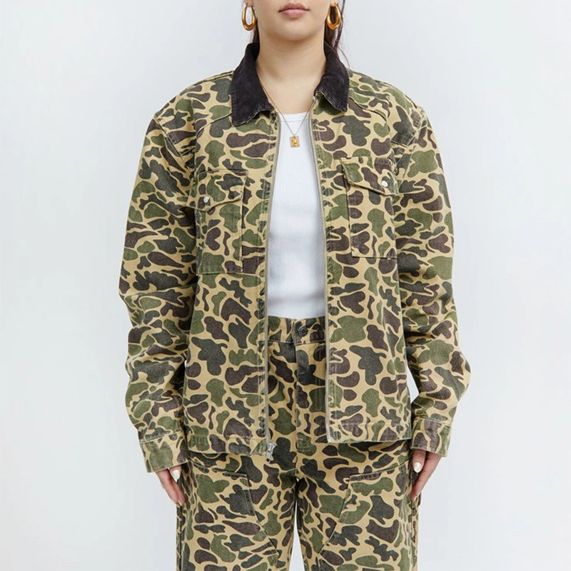 Stussy SS22 Washed Canvas Work Shirt