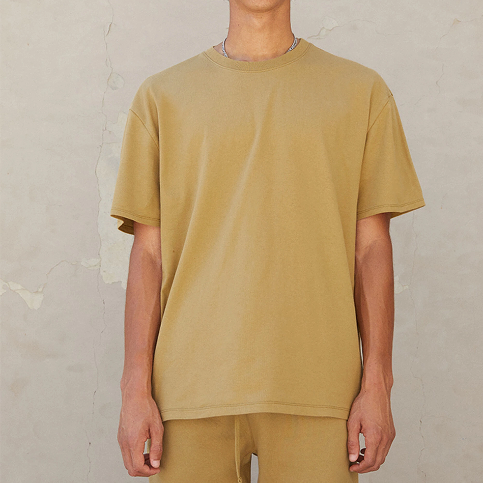 Fear of God Essentials FW21 Ss Tee Amber T