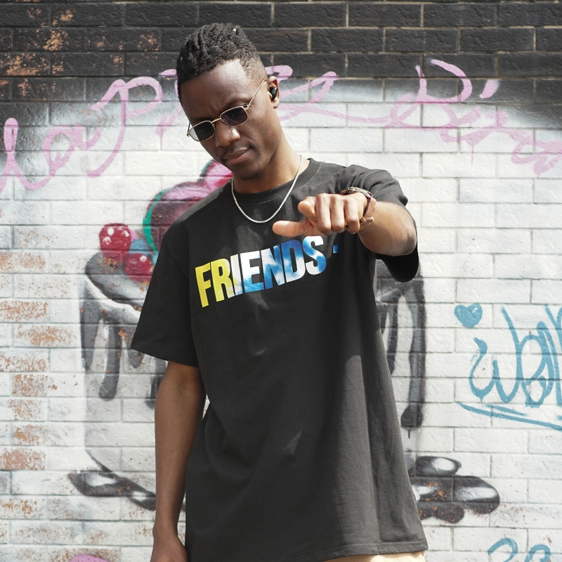 VLONE Hoodle Friends LogoT
