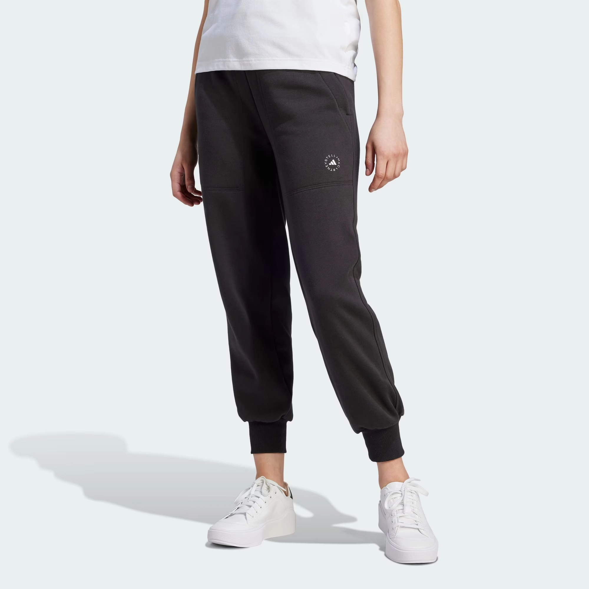 adidas x Stella McCartney Fleece Sweat Pants Logo