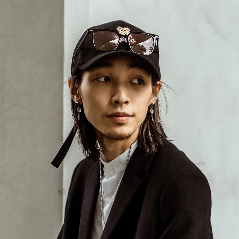 Xotic Bear Patch Long Strap Cap
