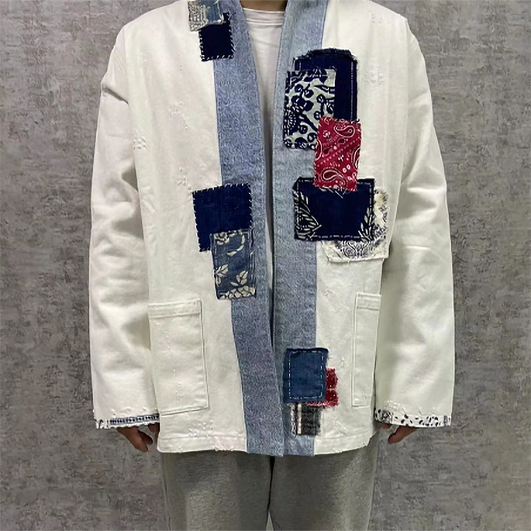 xVESSEL White Patchwork Robes