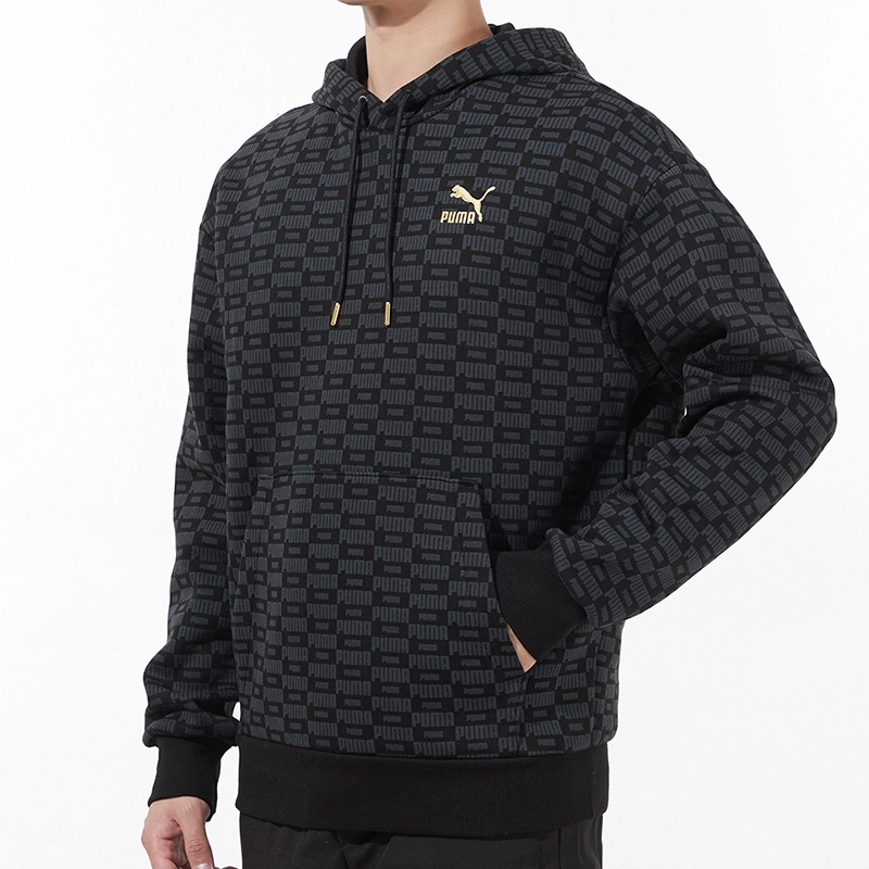 Puma Luxe Aop Hoodie Logo
