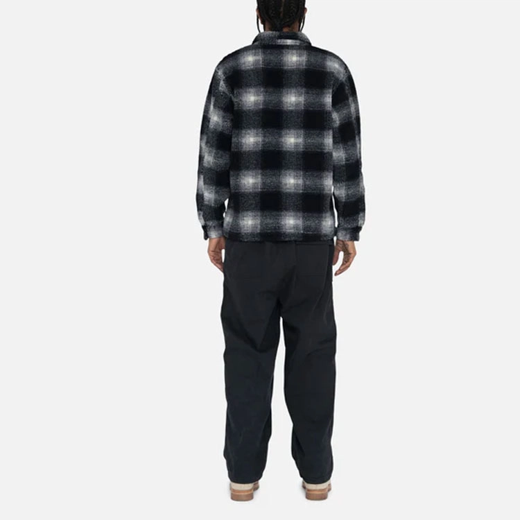 Stussy SS23 PLAID SHERPA SHIRT