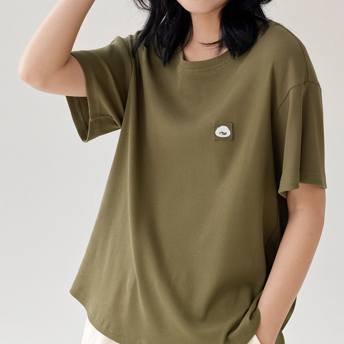 安之伴 夏季抑菌睡衣舒适透气可外穿宽松版家居服套装 女款