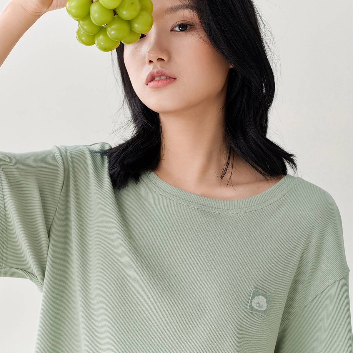 安之伴 夏季抑菌睡衣舒适透气可外穿宽松版家居服套装 女款