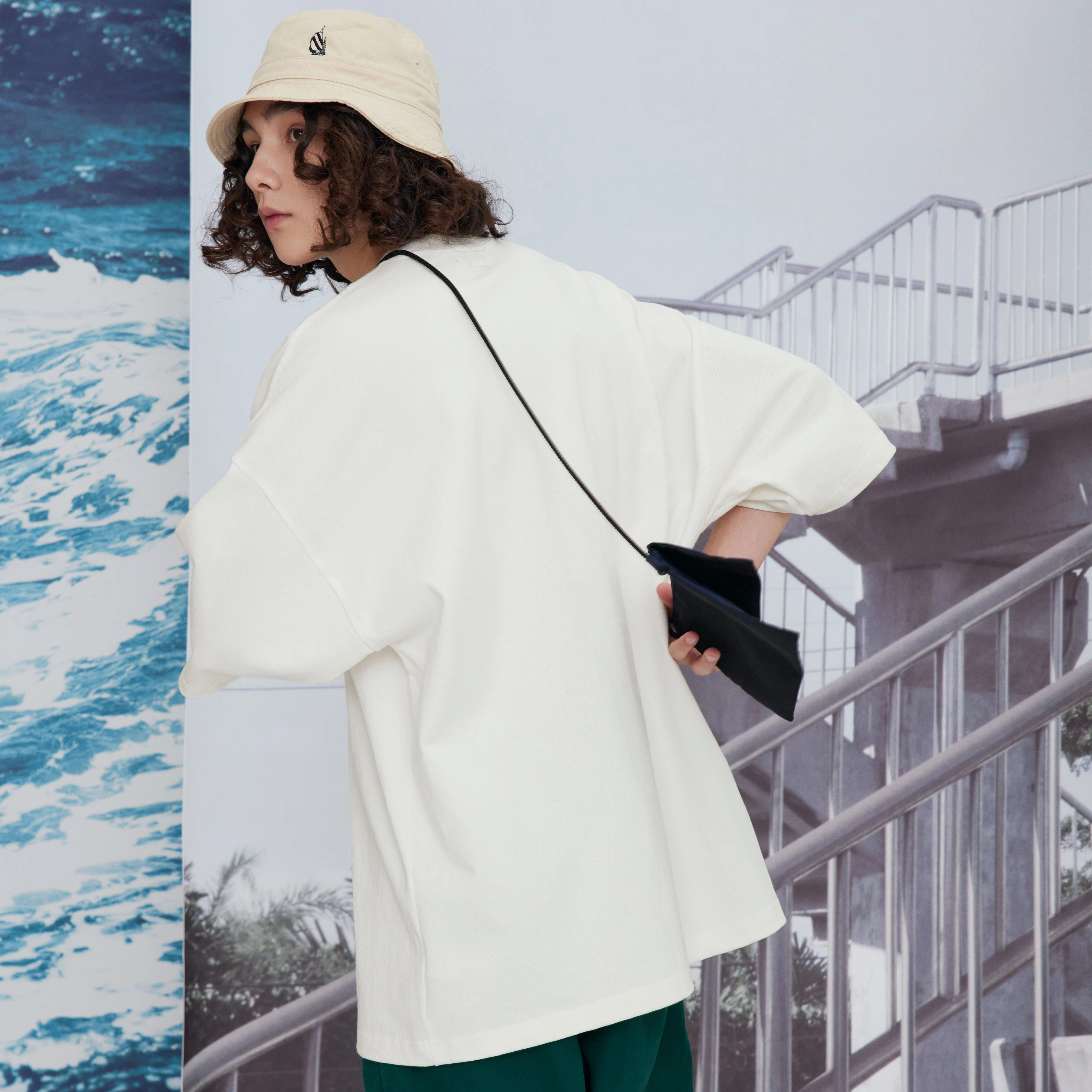 Nautica nautica white sail SS22 LogoT