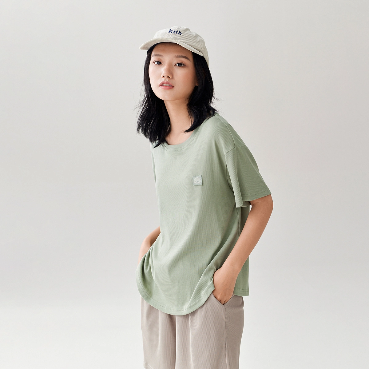 安之伴 夏季抑菌睡衣舒适透气可外穿宽松版家居服套装 女款