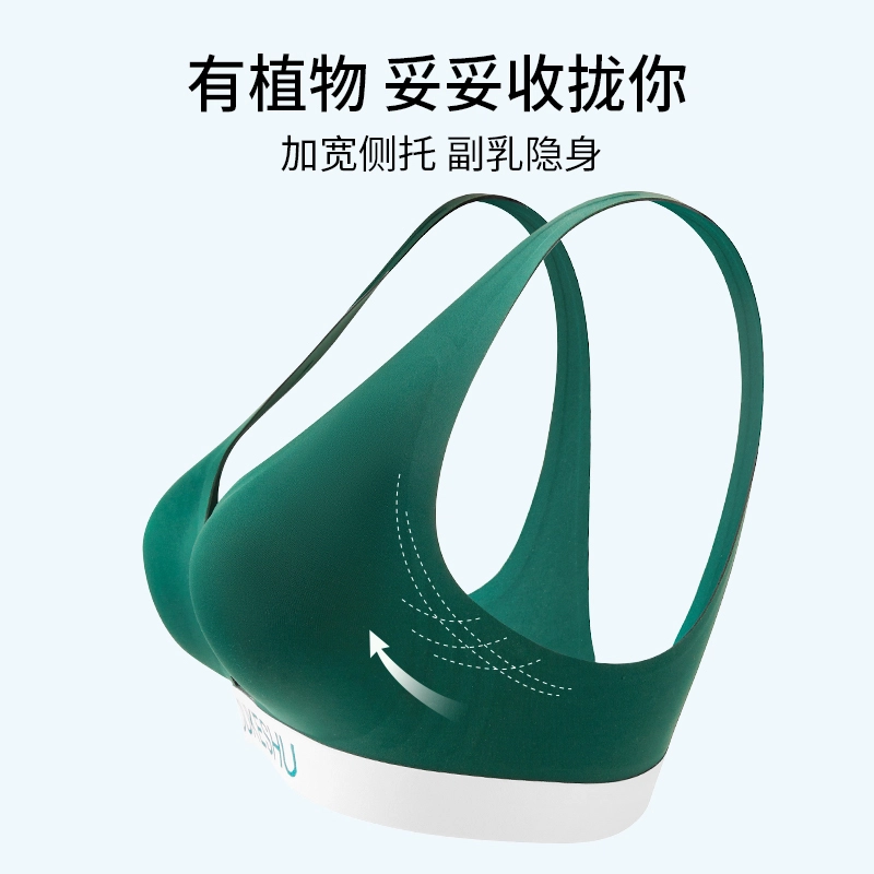 【赵今麦代言】有棵树 春夏季纯色无钢圈女生 春天运动内衣聚拢防下垂文胸