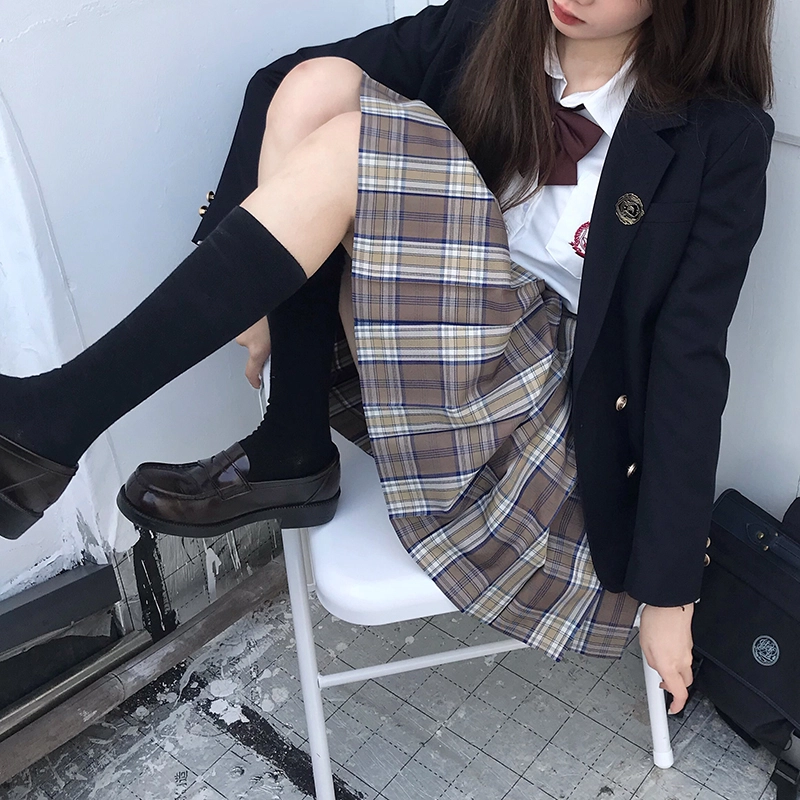 东鲸岁时记 带徽章双排扣西装 女款