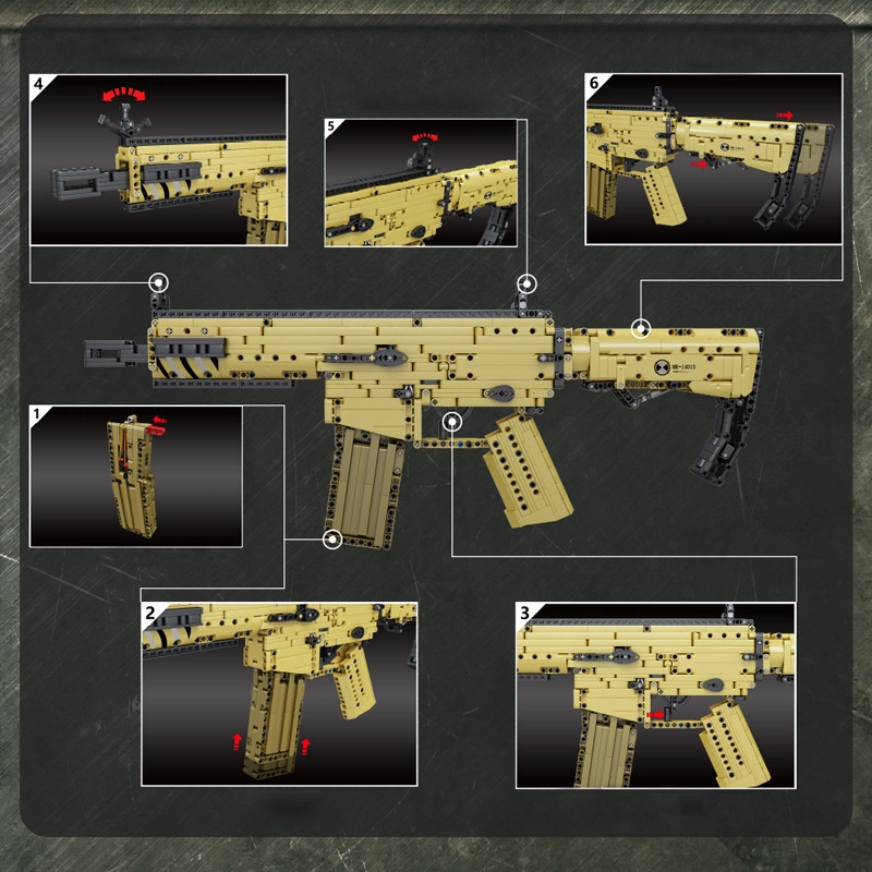 SCAR 1369pcs 14015