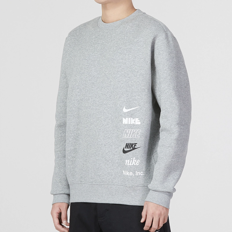 Nike As M Nk Club + Bb Crew Mlogo Logo