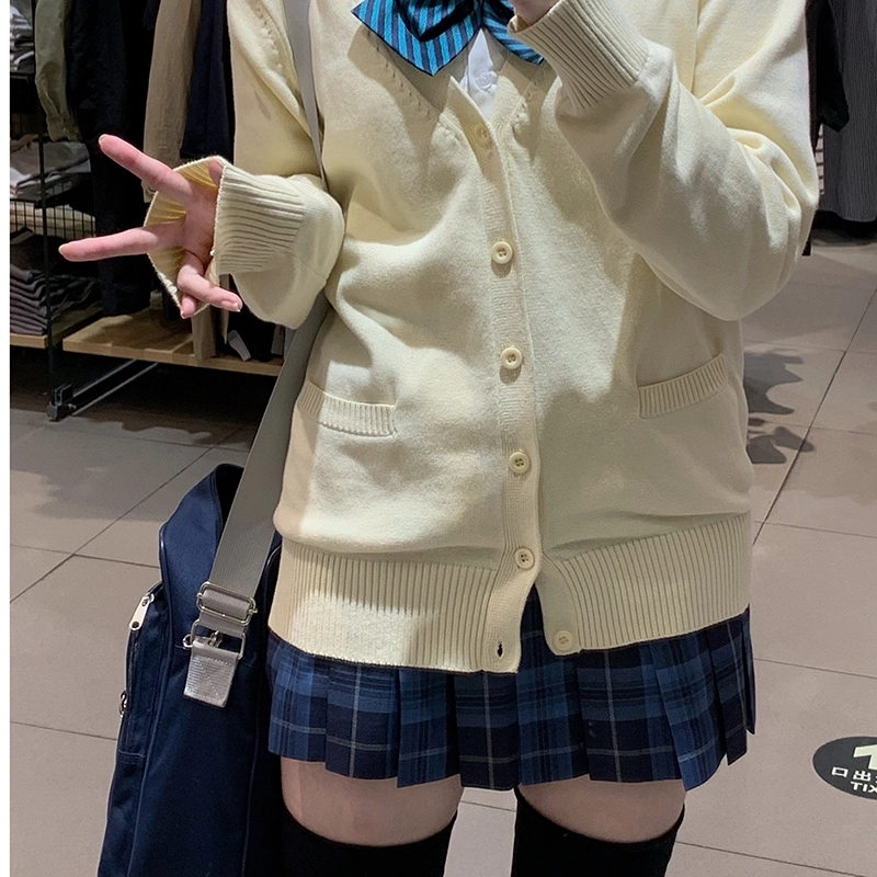 东鲸岁时记 日系复古制服格纹短款百搭学生百褶鲸落半身裙