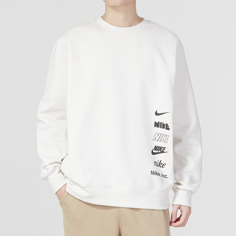 Nike As M Nk Club + Bb Crew Mlogo Logo