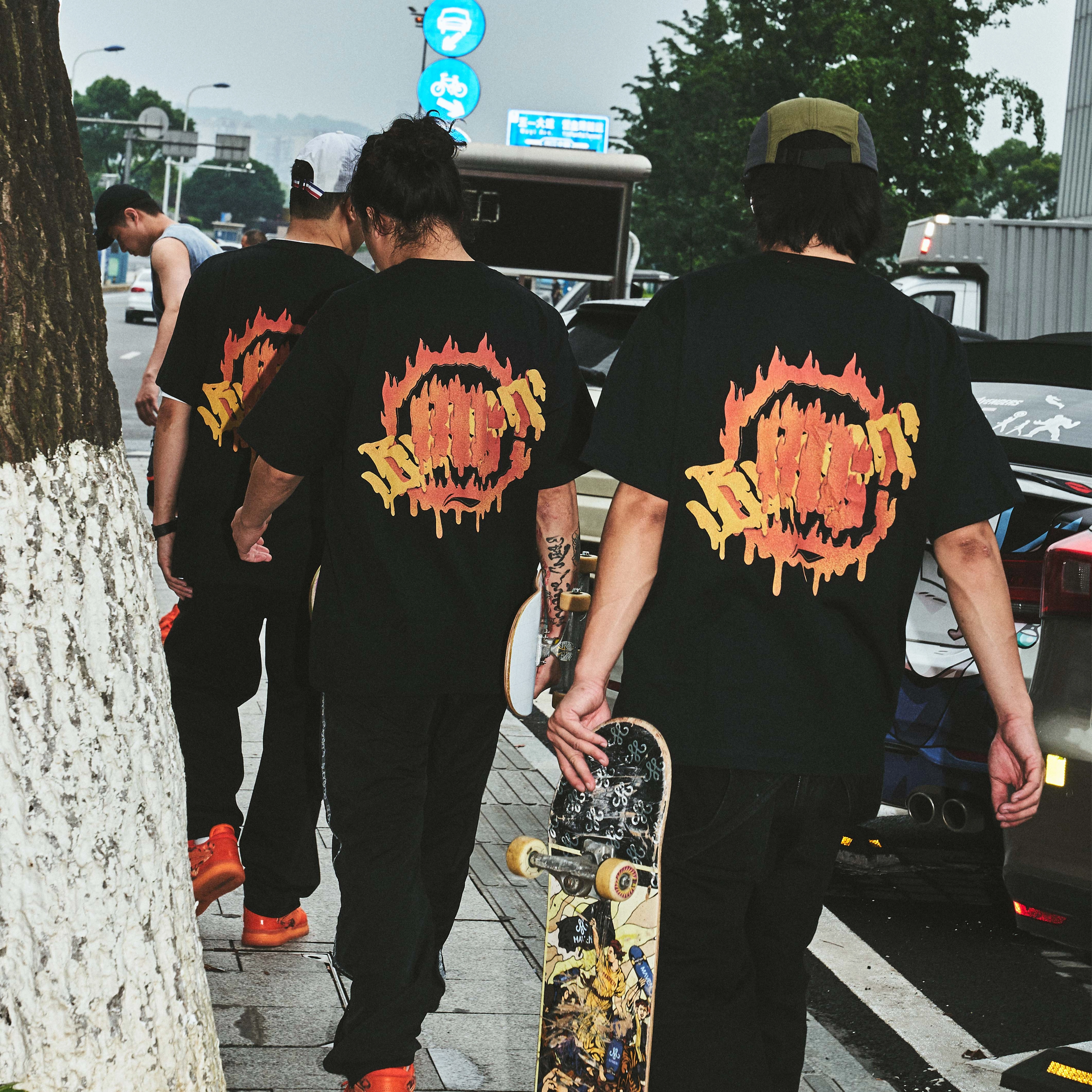 BURNIN x BADFIVE T
