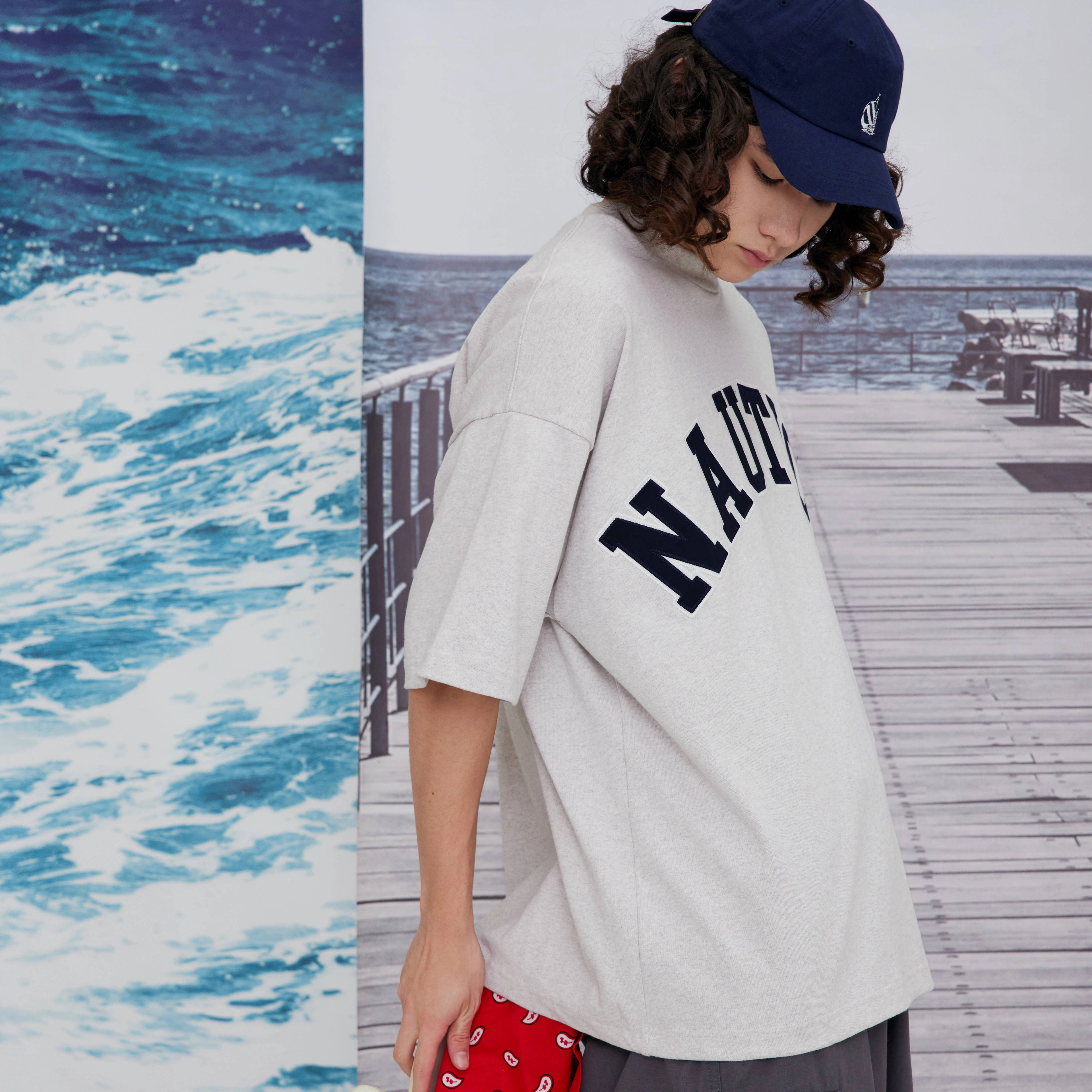 Nautica nautica white sail SS22 LogoT