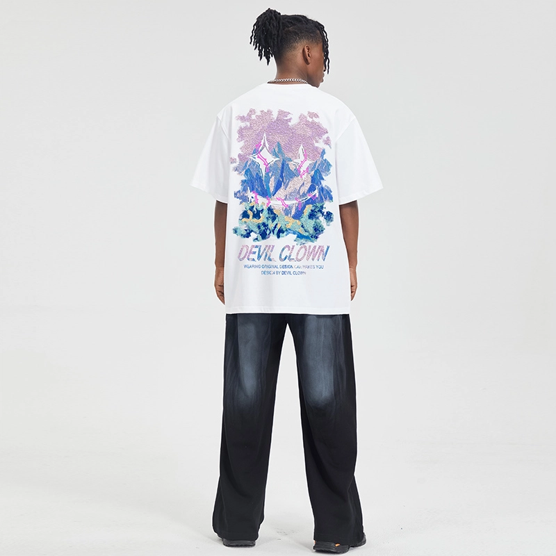 x devil clown T